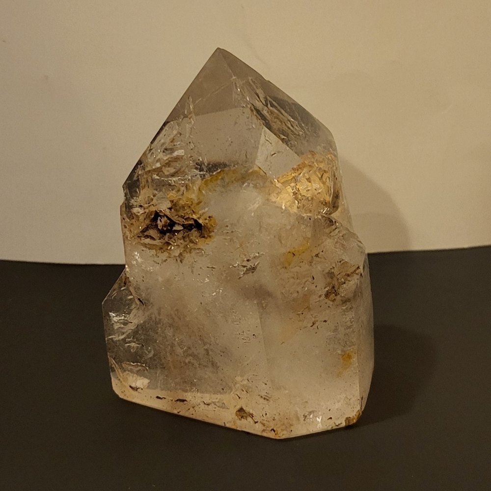 Celestial Smoky Quartz Obelisk Sculpture